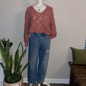 Anthropologie moon & Madison knit sweater size M